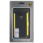 Lamborghini 公式ライセンス品 Genuine Leather book case w/card holder iPhone6 用 LB-SSHFCIP6-HU/D5-YW