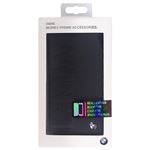 BMW 公式ライセンス品 Booktype case BMW debossed logo- Black iPhone6 PLUS用 BMFLBKP6LLOB