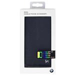 BMW 公式ライセンス品 Booktype Case Perforated Blue iPhone6 PLUS用 BMFLBKP6LPEN