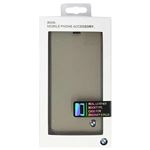 BMW 公式ライセンス品 Booktype case Bicolor Gray/Black iPhone6 PLUS用 BMFLBKP6LCLT
