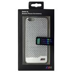 BMW 公式ライセンス品 PC Hard case Carbon ＆ Aluminium finish Silver iPhone6 用 BMHCP6MDCS