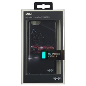 (まとめ)MINI 公式ライセンス品 STREET CARS Hard Case Red MINI iPhone6 用 MNHCP6PNMR【×2セット】 - 拡大画像