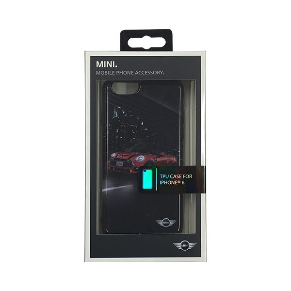 (まとめ)MINI 公式ライセンス品 STREET CARS Hard Case Red MINI iPhone6 用 MNHCP6PNMR【×2セット】f00