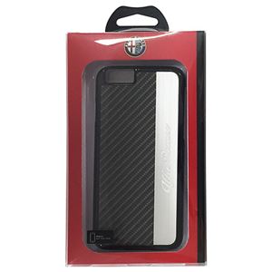 Alfa Romeo 公式ライセンス品 High Quality PC Back Cover iPhone6 用 AR-HCIP6-AR/D5-BK - 拡大画像