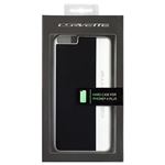 CORVETTE 公式ライセンス品 Hard Case Black color、 silver brushed aluminum finish iPhone6 PLUS用 COHCP6LMEBL