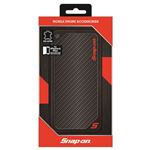 Snap-on 公式ライセンス品 SNAP-ON CARBON LEATHER BOOK TYPE CASE BK FOR IPHONE6PLUS iPhone6 PLUS用 SO-P55L1BK