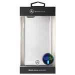 Mercedes-Benz 公式ライセンス品 Pure Line アルミ製ハードケース シルバー iPhone6 PLUS用 MEHCP6LBRUAL