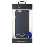 Mercedes-Benz 公式ライセンス品 Pure Line アルミ製ハードケース ブラック iPhone6 用 MEHCP6BRUALBK