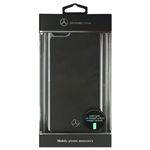 Mercedes-Benz 公式ライセンス品 Natural ウッドデザインハードケース ポプラ(ブラック) iPhone6 PLUS用 MEHCP6LPOBK