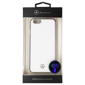 Mercedes-Benz 公式ライセンス品 Dynamic メタリックハードケース ホワイト iPhone6 用 MEHCP6WH - 拡大画像
