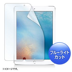 (まとめ)サンワサプライ iPadAir3用ブルーライトカット液晶保護指紋防止光沢フィルム LCD-IPAD7BC【×2セット】 商品写真