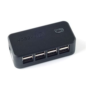 (まとめ)HOBBYLIGHT USB電源セット5V 2Aアダプタ用 8ポートタイプ MPUSB8【×2セット】 - 拡大画像