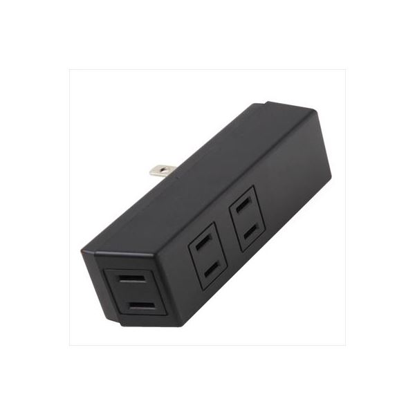 (まとめ)YAZAWA ブレーカー付フロントタップ Y02FUB300BK【×10セット】f00