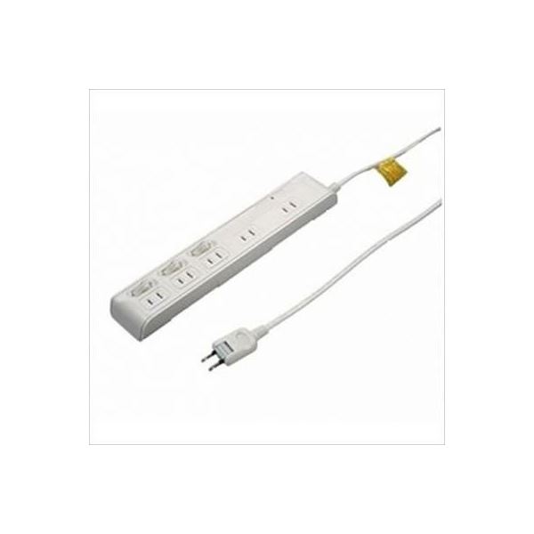 (まとめ)YAZAWA デジタル機器用使い分けタップ Y02BKS535WH【×2セット】f00