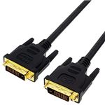 (まとめ)変換名人 DVI-D to DVI-D 1.0m DUAL DVIDD-10G【×5セット】