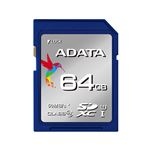 (まとめ)ADATA Premier SDHCカード 64GB Class10 UHS-I ASDX64GUICL10-R【×2セット】