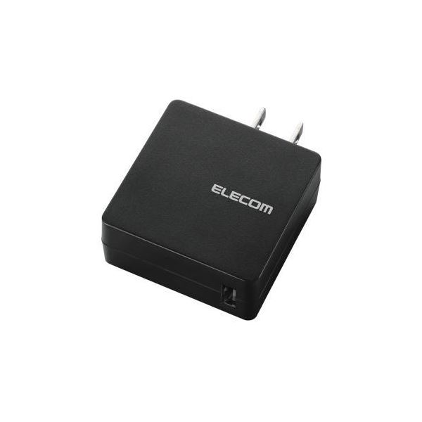 (まとめ)エレコム MPA-ACUCN004シリーズ1ポートBK MPA-ACUCN004BK【×3セット】f00