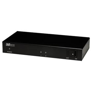 ラトックシステム 4K60Hz/HDCP2.2 1入力2出力 HDMI分配器 REX-HDSP2-4K - 拡大画像