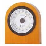 EMPEX 温度・湿度計 ベルモント 温度・湿度計 置用 TM-682 メープル