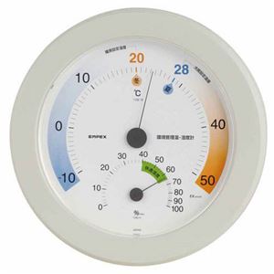 (まとめ)EMPEX 環境管理温度・湿度計「省エネさん」 TM-2771【×3セット】 - 拡大画像