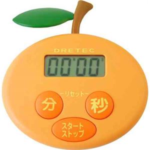 (まとめ)DRETEC キッチンタイマー オレンジ T-167OR【×10セット】