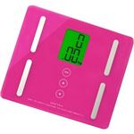 (まとめ)DRETEC デジタル 体重計 体重体組成計 「プティプラス」 BS-221PK ピンク【×2セット】