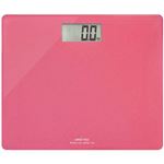 (まとめ)DRETEC ボディスケール グラッセ ピンク のるだけで簡単に体重がはかれる デジタル体重計 BS-159PK【×3セット】