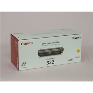 CANON トナーカートリッジ322 イエロー 輸入品 CN-EP322YWJY - 拡大画像