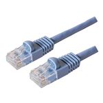 (まとめ)ミヨシ カテ6ストレートLANケーブル 3m ブルー TWN-603BL【×10セット】