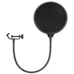 (まとめ)NEEWER NW(B-3)BLACK STUDIO MICROPHONE MIC WIND SCREEN FILTER SHIED 40036394【×5セット】