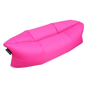ノルコーポレーション Easy Baloon Sofa 簡単に空気が入れられるBIGサイズのソファー ピンク SFZ-1-02 - 拡大画像