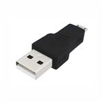 (まとめ)3Aカンパニー USB2.0 A(オス)-microUSB(オス)変換プラグ USB変換アダプタ UAD-PAMCB【×10セット】