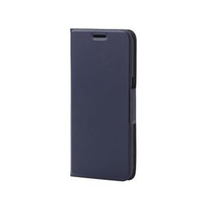 (まとめ)エレコム Galaxy S7 edge用レザーケース/薄型/磁石付 PM-GS7EPLFUMBU【×2セット】 - 拡大画像