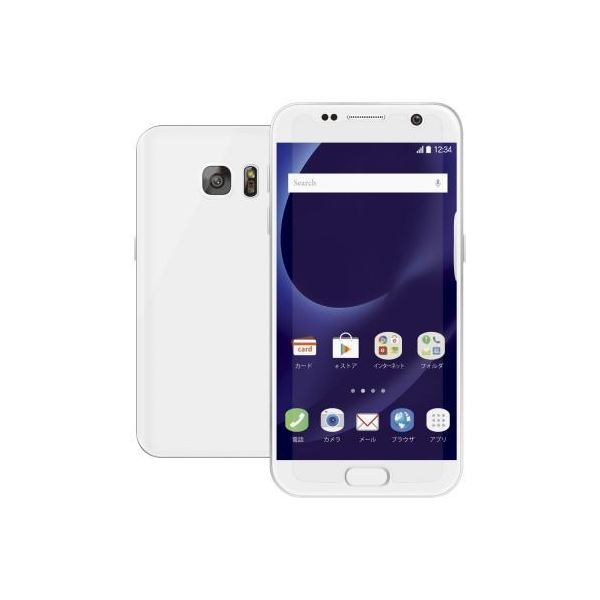 (まとめ)エレコム Galaxy S7 edge用フィルム/防指紋高光沢 PM-GS7EFLFTG【×5セット】f00
