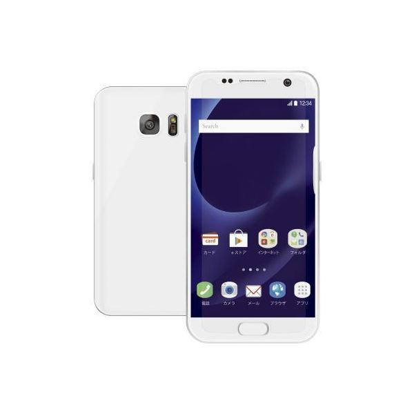(まとめ)エレコム Galaxy S7 edge用フィルム/ブルーライトカット PM-GS7EFLBLGN【×5セット】f00