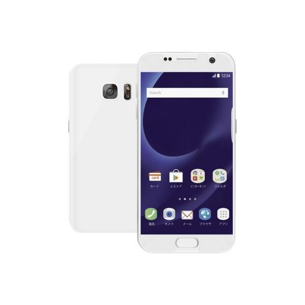 (まとめ)エレコム Galaxy S7 edge用衝撃吸収全面フィルム/スムース PM-GS7EFLFPAFL【×2セット】f00