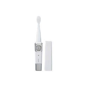 (まとめ)ツインバード 音波振動式USB充電歯ブラシ パールホワイト BD-2756PW【×2セット】 商品画像