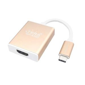 (まとめ)テック Tera Grand USB3.1 TypeC-HDMI変換アダプタ USBからHDMIコネクタへ変換 USB31-TE297-GD【×2セット】 - 拡大画像
