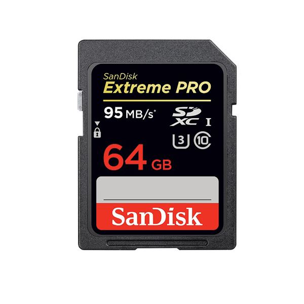 (まとめ)SanDisk SDXCカード 64GB Class10 UHS-1 95MB/s エクストリームプロ SDSDXPA-064G-X46【×2セット】f00