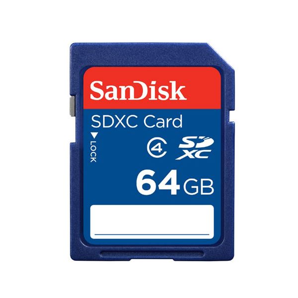 (まとめ)SanDisk SDXCカード 64GB Class4 SDSDB-064G-B35【×2セット】f00