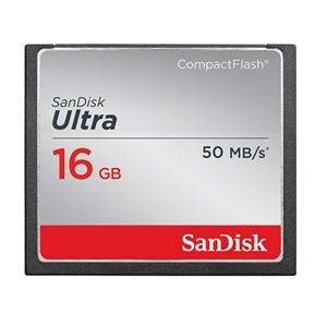 (まとめ)SanDisk CFカード 16GB 333倍速 50MB/s ウルトラ コンパクトフラッシュ SDCFHS-016G-G46【×2セット】 - 拡大画像
