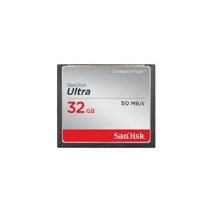 (まとめ)SanDisk CFカード 32GB 333倍速 50MB/s ウルトラ コンパクトフラッシュ SDCFHS-032G-G46【×2セット】 - 拡大画像