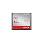 (まとめ)SanDisk CFカード 32GB 333倍速 50MB/s ウルトラ コンパクトフラッシュ SDCFHS-032G-G46【×2セット】