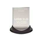 (まとめ)SanDisk USB3.0フラッシュメモリ 16GB ウルトラフィット USBメモリ 130MB/s SDCZ43-016G-GAM46【×3セット】