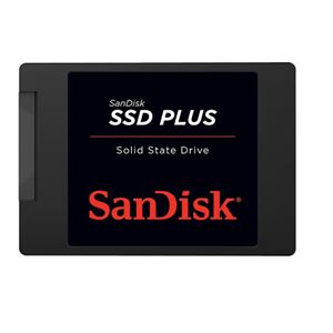(まとめ)SanDisk SSDプラス 120GB 2.5インチ 内蔵型 SATA3 6Gb/s 読取り：520MB/s 書込み：400MB/s 海外リテール品 SDSSDA-120G-G26【×2セット】 - 拡大画像