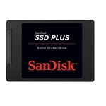 (まとめ)SanDisk SSDプラス 120GB 2.5インチ 内蔵型 SATA3 6Gb/s 読取り：520MB/s 書込み：400MB/s 海外リテール品 SDSSDA-120G-G26【×2セット】