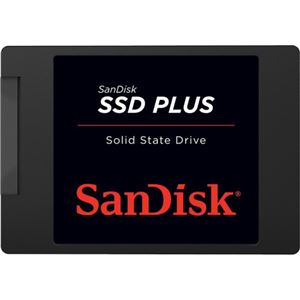 (まとめ)SanDisk SSDプラス 240GB 2.5インチ 内蔵型 SATA3 6Gb/s 読取り：520MB/s 書込み：400MB/s 海外リテール品 SDSSDA-240G-G26【×2セット】 - 拡大画像