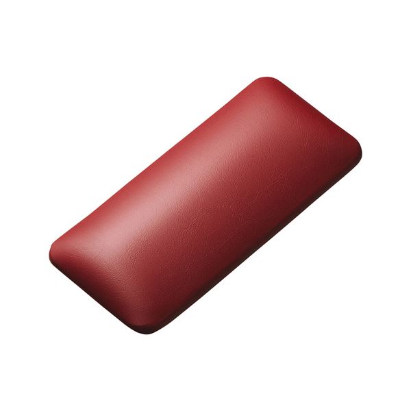 (まとめ)サンワサプライ マウス用リストレスト(レザー調素材、レッド) TOK-GELPNSR【×2セット】f00