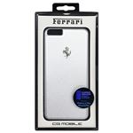 Ferrari 公式ライセンス品 PERFORATED - Hard Case - Aluminum Plate - Silver FEPEHCP6LSI