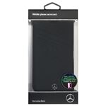Mercedes 公式ライセンス品 ORGANIC III 本革手帳型ケース Black MEFLBKP6LOLBK